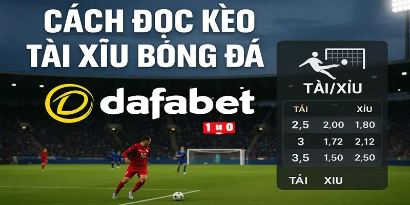 Cách đọc kèo tài xỉu bóng đá